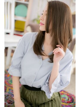 ミック ヘアアンドビューティー 大山店(miq  Hair&Beauty) 知的フェミニン…エレガントストレートb