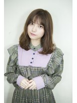 サロンドミルク 原宿(salon de MiLK) 【salon de MiLK 原宿】ミントベージュ×ゆるウェーブ