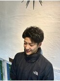 無造作パーマ