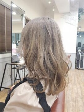 グランシュ 青葉台店(GranCieux) ブリーチミルクティーベージュ☆