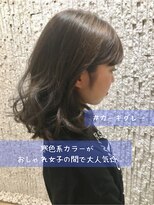 アリュールヘアー ルーチェ(ALLURE hair luce) カーキグレージュカラー×くすみカラー