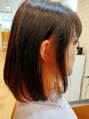 アグ ヘアー ジュエン 三島駅前店(Agu hair juen)&nbsp;インナーカラーオススメです！ダメージ抑えたい人向け