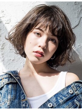 ロンドプロフィール 浦和(Lond profil) 【Lond 橋本】大人かわいいニュアンスカールボブ