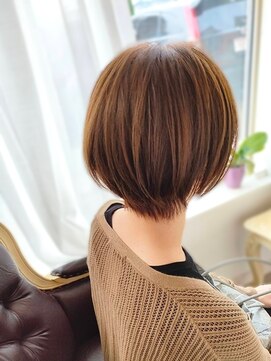 エルベ 内原店(elve) ショート×ベージュ