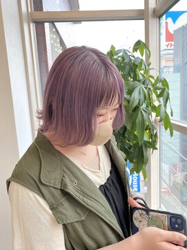 アプリバイリアン 浦和2号店(appri by Rien) 切りっぱピンクラベンダー