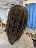 白髪ぼかしハイライト☆