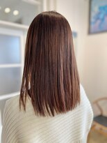 ヘアーデェカラー(hair de KOLOR) 【つくば】髪質改善ストレート×ミディアムローレイヤー