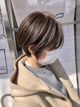 ロドリー(Lodori) ハイライトベージュショート