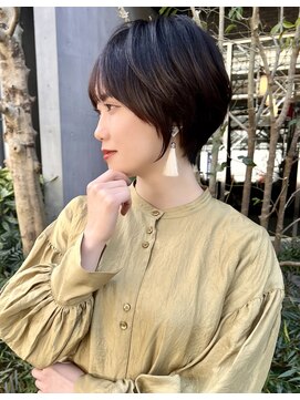 ロンドプロフィール 浦和(Lond profil) Lond.海気　春　大人丸みショート　浦和ショートカット