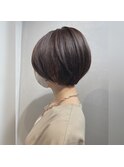抜け感ショートボブ