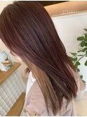 インナーベージュonピンク