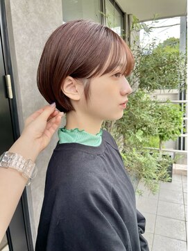 サンド 表参道(sand) 表参道ショートボブインナーカラー10代20代30代