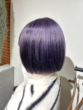 ヘアデザイン エソラ(hair design esora) ブルーバイオレット