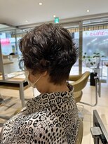 アース 高円寺店(HAIR & MAKE EARTH)&nbsp;ショート×パーマスタイル《earth_aoyagi0415》