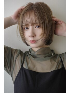 ビプリー(BEAPLY) トレンドのレイヤーボブ/さりげないエンドカラー