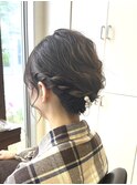 ショートパーティーヘア