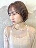 【おすすめNo.1】カット+最旬カラー+marrb +2stepTR　￥12,100