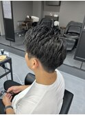 王道×刈り上げマッシュ