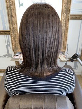 コワファースト 大分(COIFF1RST) ブリーチなしグレージュ