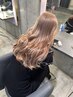 【期間限定】カット＋高級カラー+選べるトリートメント【心斎橋/ブリーチ】