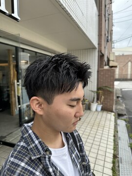 スウェル 船橋店(Swell) #ダークアッシュ#ニュアンスパーマ#韓国マッシュ#スペインカール