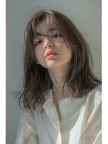 ラナ 新宿(lana)&nbsp;こなれミディ/顔まわり/レイヤーカット【lana hair/新宿】