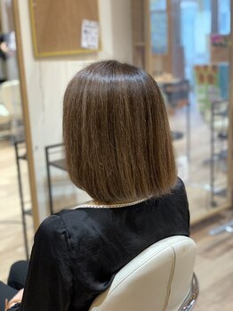 インプレス 発寒店(impres)の写真/【大型無料駐車場完備】頻度の高いグレイカラーだからこそ、お得にダメージレスにキレイにー。