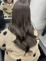 リラ(LILAC)&nbsp;透明感カラー/ブリーチなしダブルカラー/レイヤーカット