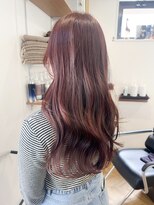 ポール(pole)&nbsp;札幌ロング　ブリーチ無しオレンジベージュ