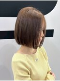 東静岡ショートボブくびれショートイルミナカラー顔周りレイヤー