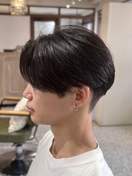 サンバイセライロ 千葉(SAN. by celilo) 毛流れセンターパート/ニュアンスパーマ/メンズパーマ/関祐翔