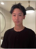 men's/メンズ/スパイキーショート/フェード/ニュアンスパーマ