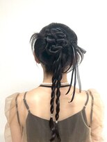 ヒュミ(hymy) 結婚式参列に♪/お呼ばれヘア/おとなっぽヘア/ゆるふあ/カチモリ