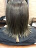カット+カラー+縮毛矯正+グローバルMILBONトリートメント　￥25300⇒￥22000
