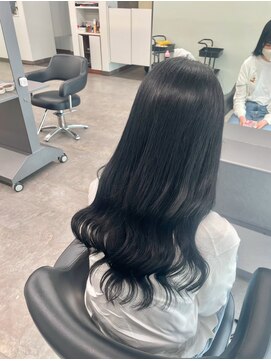 ガルボヘアー 桟橋店(garbo hair) プルシールエクステ高知美容院ロング