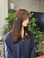 キャラハーフ 池袋東口店(KYARA HALF)&nbsp;【TAKAHASHI】キャメルベージュ　シアーベージュ　　レイヤー