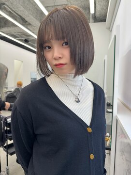 リノート バイ エゴル 太田川(Linoet by ENGOL) オリーブベージュ/ベージュカラー/ブリーチカラー