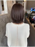 ミディアムレイヤーボブ