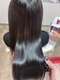 リミックスヘア(REMIX HAIR)の写真/圧倒的な艶と透明感。ダメージを抑えながら色持ち◎乾かすだけでまとまる質感へ。