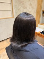 ポルム パプリカ(polum paprika)&nbsp;ハイライトカラーカーキベージュマロンベージュ束感ショート