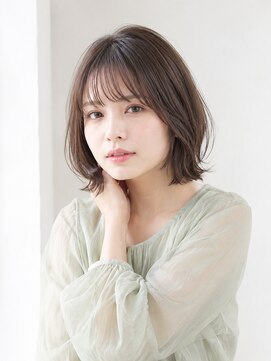 ワゴンバイアフロート(Wagon by afloat) ミディアム×レイヤーボブ/シースルーバング20代30代40代池袋