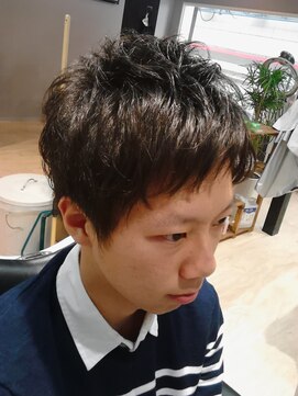 ハックス(HK's) ショートレイヤーボディパーマMix