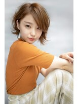 レスピア 銀座(Respia) うる艶カラーのふんわり外ハネボブ【銀座】