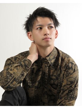 ダブル アンダーバー サロン(W_SALON) メンズアップバンクショート