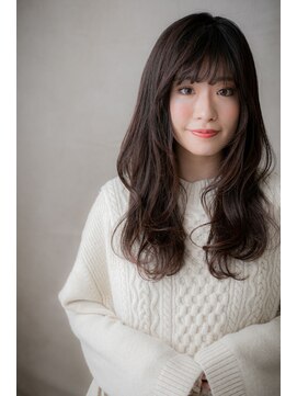 カバーヘア ブリス 大宮西口(COVER HAIR bliss) 大人可愛いラベンダーベージュxウェーブパーマ抜け感ロングY大宮