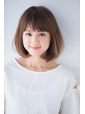 加藤貴大30代40代人気 大人可愛いナチュラルボブスタイル