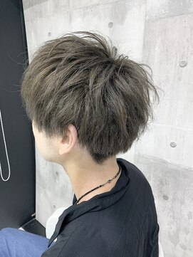 クリエイターズ スペース エヌ(creator's space N) グレージュ　×  「クシャッと」感無造作マッシュ