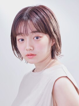 ユニックス Mark Is みなとみらい店(UNIX) 【UNIXみなとみらい】シンプルミニボブ#小顔#シースルーバング