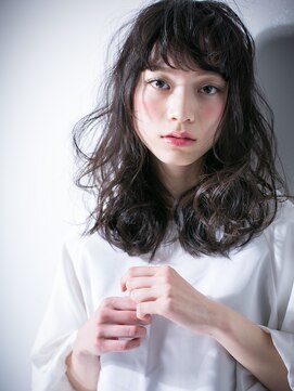 カバーヘア ブリス 北浦和(COVER HAIR bliss) 大人可愛い地毛風カラーなみなみウェーブv北浦和10代20代30代