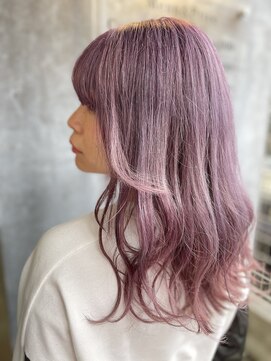 バジオットエイチ(BUZZIoT h) 【ハイトーンカラー】桜ピンクピンクアッシュ×韓国風レイヤー